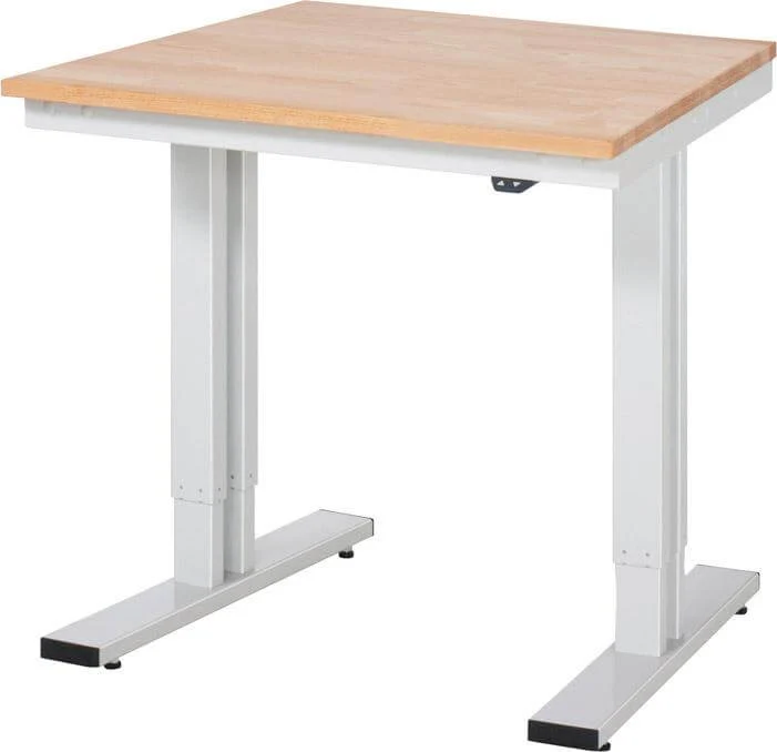 Table de travail RAU, adlatus hêtre 750x800x720-1120mm