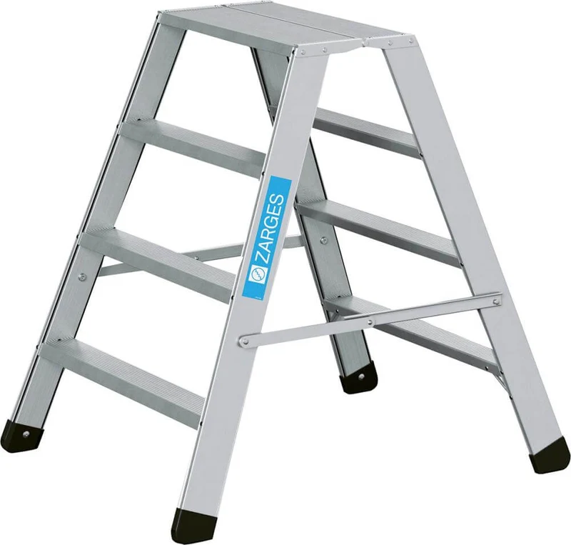 Plateforme de travail ZARGES, marches Seventec BP 2x4, hauteur de plateforme 0,99 m, hauteur de travail 2,99 m, ZARGES