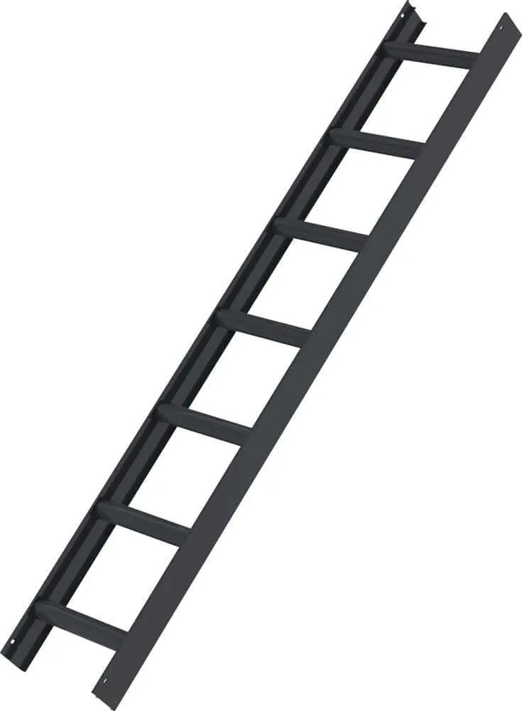 Échelle de toit MUNK, 7 barreaux, gris anthracite