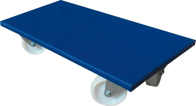 Roulette pour meubles NEUTRE, 600 x 300 mm, 600 kg, roue en plastique, 100 mm