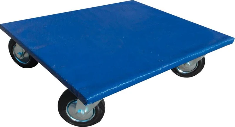 Roulette pour meubles NEUTRE, 600 x 500 mm, 500 kg, roue Vg 125 mm