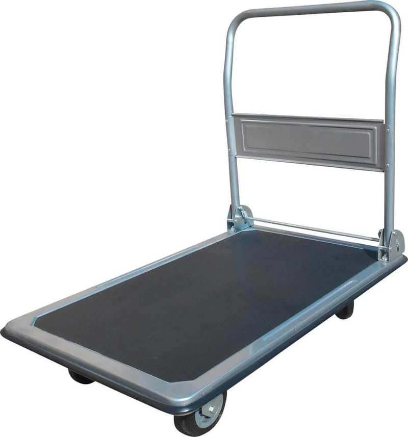 Chariot à plateforme NEUTRE, 250 kg 920 x 610 mm, roue PP