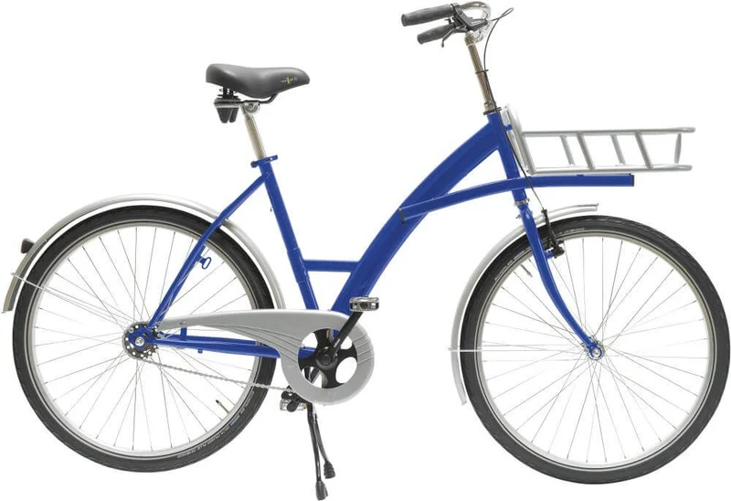 Vélo de transport NEUTRE, mode bleu avec porte-charge