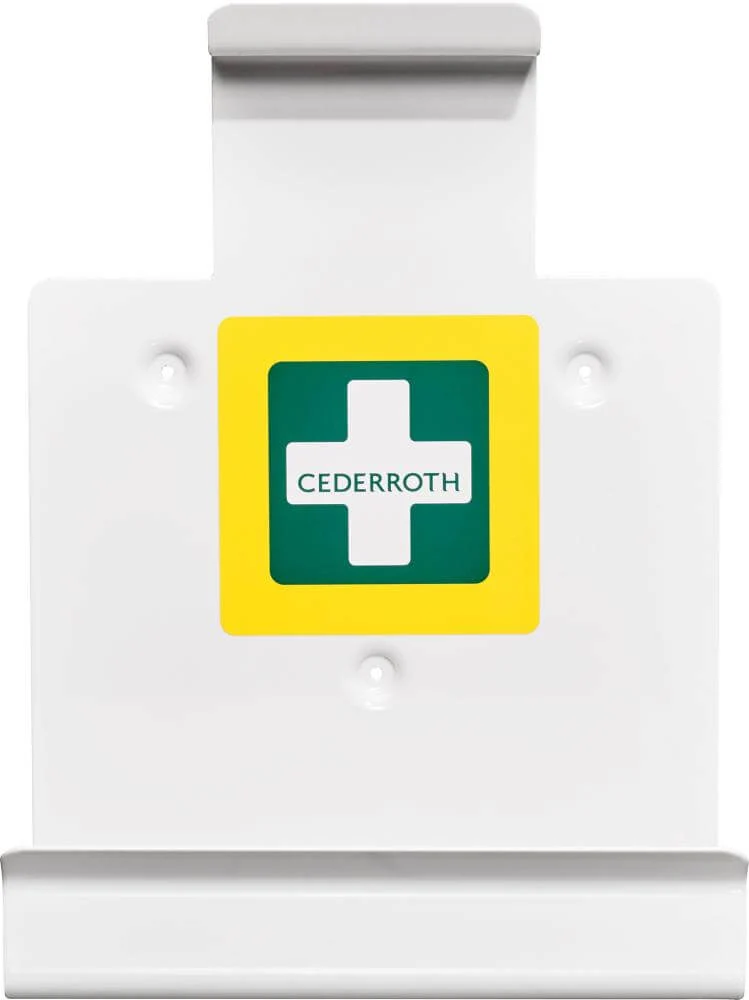 Support mural CEDERROTH, pour trousse de premiers secours DIN 13157 CEDERROTH