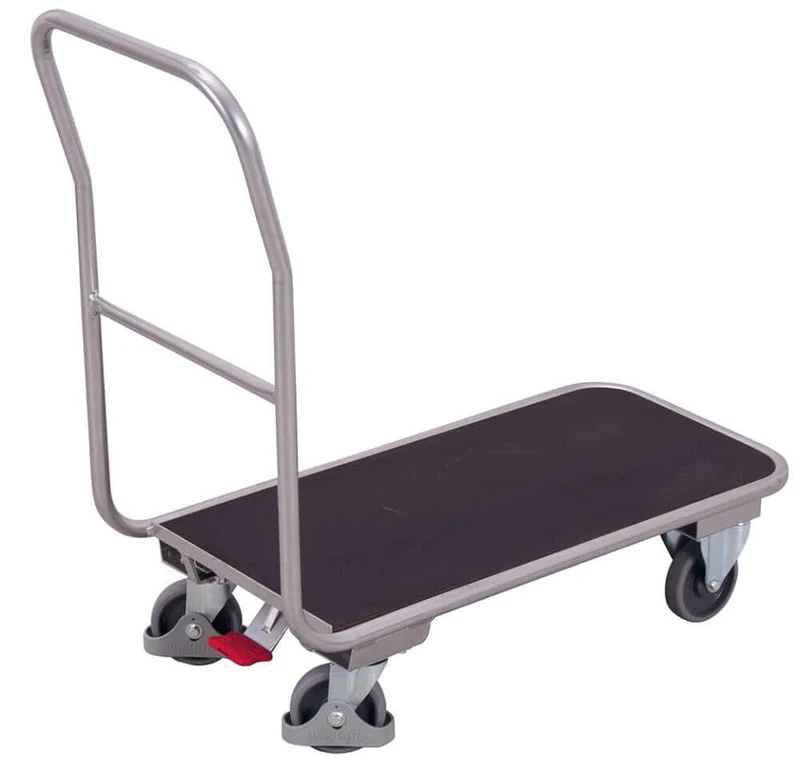 Scooter cargo en aluminium VARIOFIT avec plancher en contreplaqué, 845x440 VarioFit