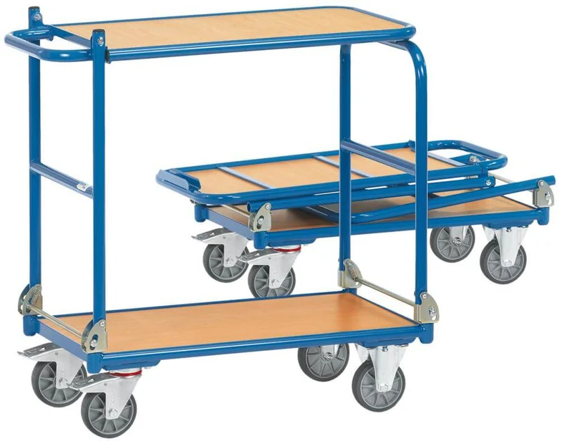 Chariot pliant FETRA, 1141 surface de chargement 900 x 600 mm fetra