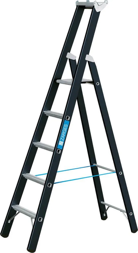 Échelle double ZARGES, Megastep S 5 échelons hauteur de travail 3,35 m