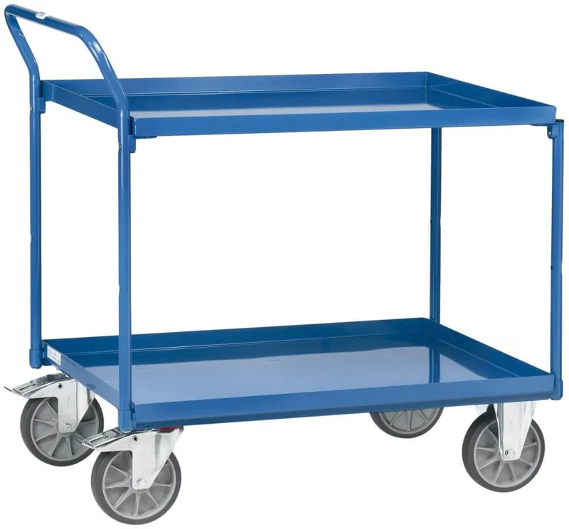 Chariot à plateaux FETRA, 4920 400kg 2 bacs 850x500mm fetra