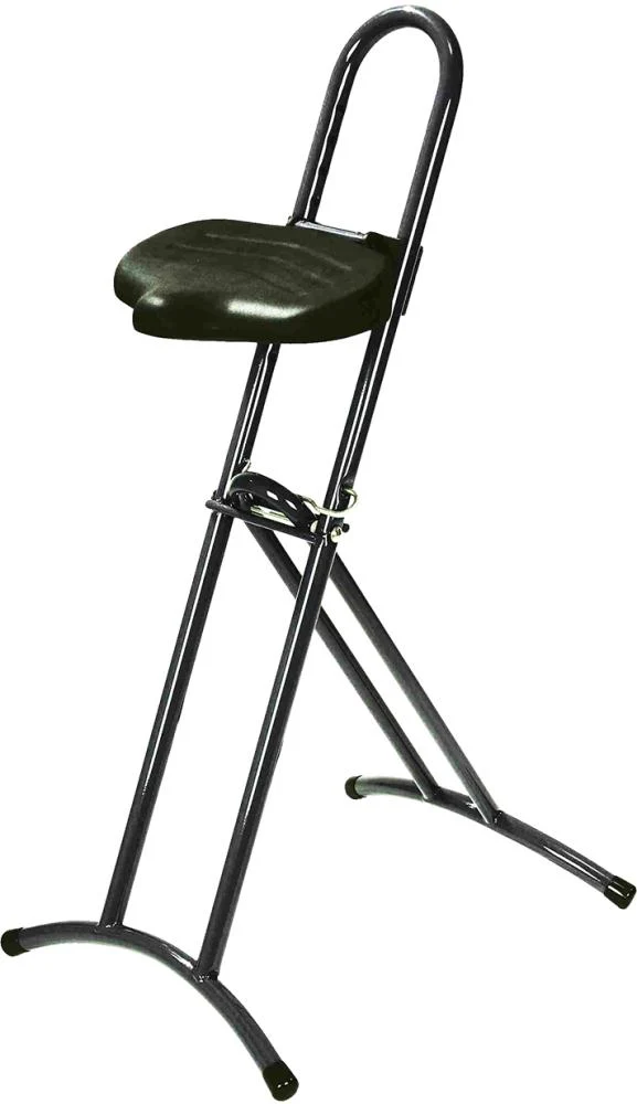 Aide à la verticalisation NEUTRAL, modèle 3680, pliable, noir, jusqu'à 80 kg, assise en PU, hauteur d'assise 610-860 mm