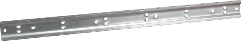 Rail métallique PRECITOOL, pour boîte de visualisation taille 1-3, L592mm, zingué. allit