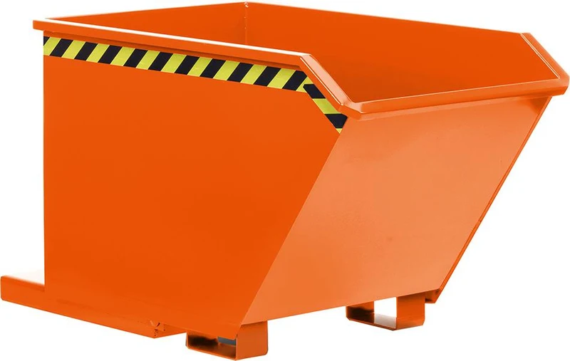 Benne universelle type RUK NEUTRAL, Benne universelle type RUK-1251130x1570x980 1,25 m³ 2000 kg RAL 2004 orange pur