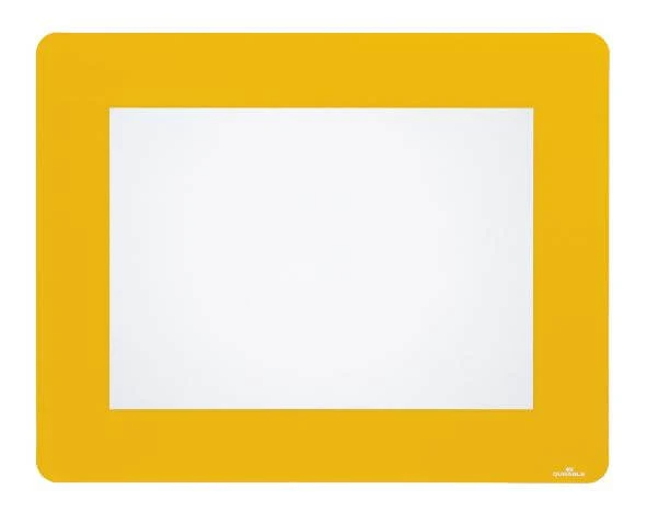 Fenêtre de marquage au sol DURABLE, amovible, 10 pièces A4 Extérieur : 401x314x 0,4 Fenêtre de visualisation : 297x125