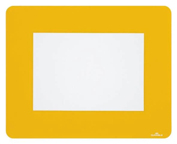 Fenêtre de marquage au sol DURABLE, A5 amovible, 10 pièces Extérieur : 314x252x0,4 Fenêtre de visualisation : 210x148