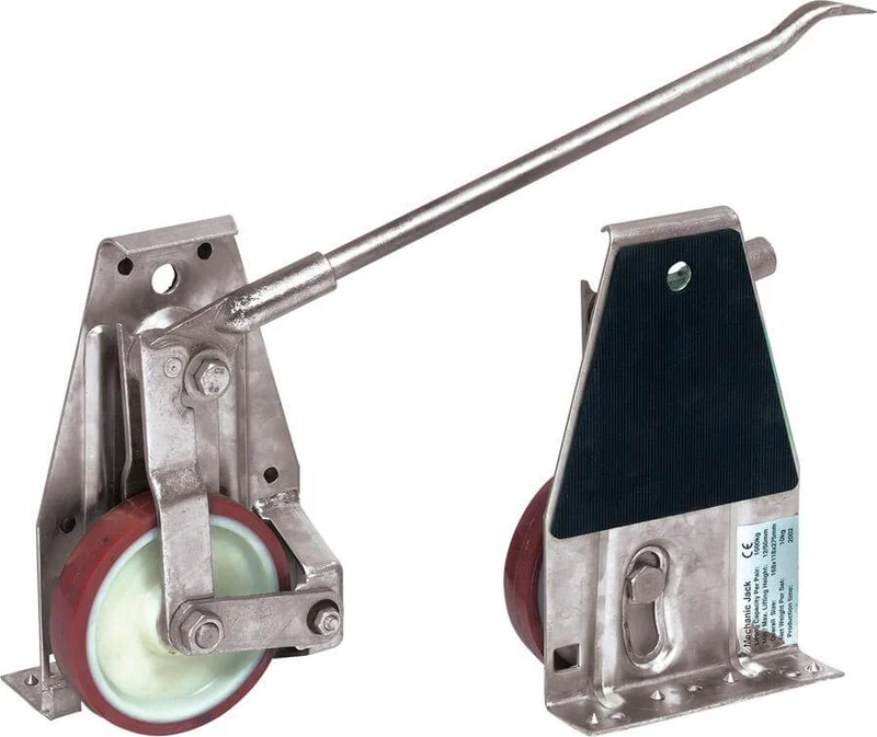 Rouleaux de levage FETRA, (paire) avec tige de levier