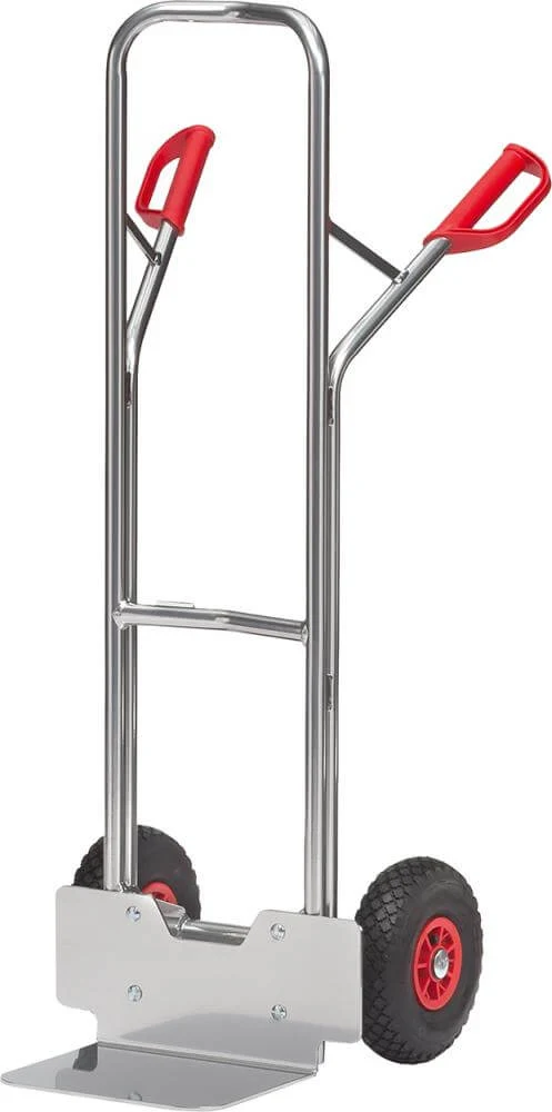 Chariot en aluminium FETRA, A1325L 1300x570mm pneumatique fetra