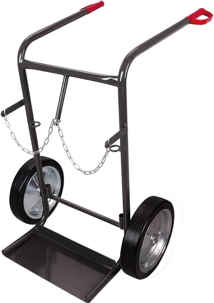 Chariot porte-bouteilles en acier VARIOFIT, pour 40 - 50 Ltr. RAL 7016 fk-1300/AG
