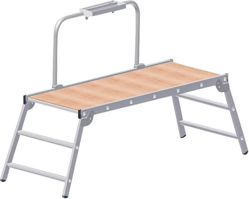 Plateforme de travail ZARGES, bois Workmaster Plus P Hauteur de la plateforme 0,70 m Hauteur de travail 2,70 m