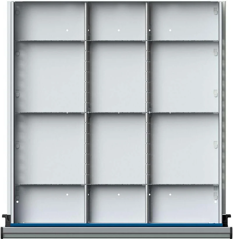 Kit de compartimentage pour tiroir ANKE, FH 180-360mm 1/3 division pour tiroir B500xT540 mm
