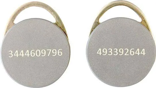Transpondeur BÜRK MOBATIME, 10 RFID Pro pour ZWS Web