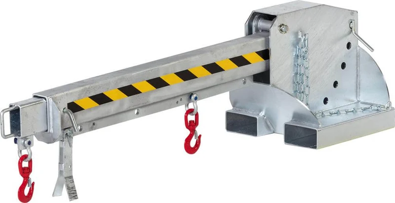 Bras de grue NEUTRAL, type RKT-8 extensible 6 fois, 8000 kg, réglable 5 fois, 2260-3760 galvanisé