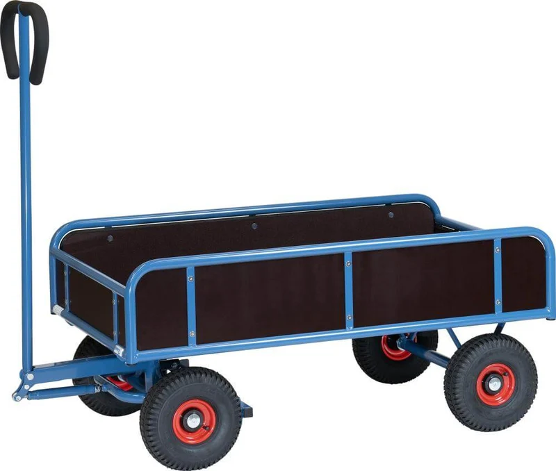 Chariot à bras FETRA, 4124 400kg 1145x645mm avec 4 parois fetra