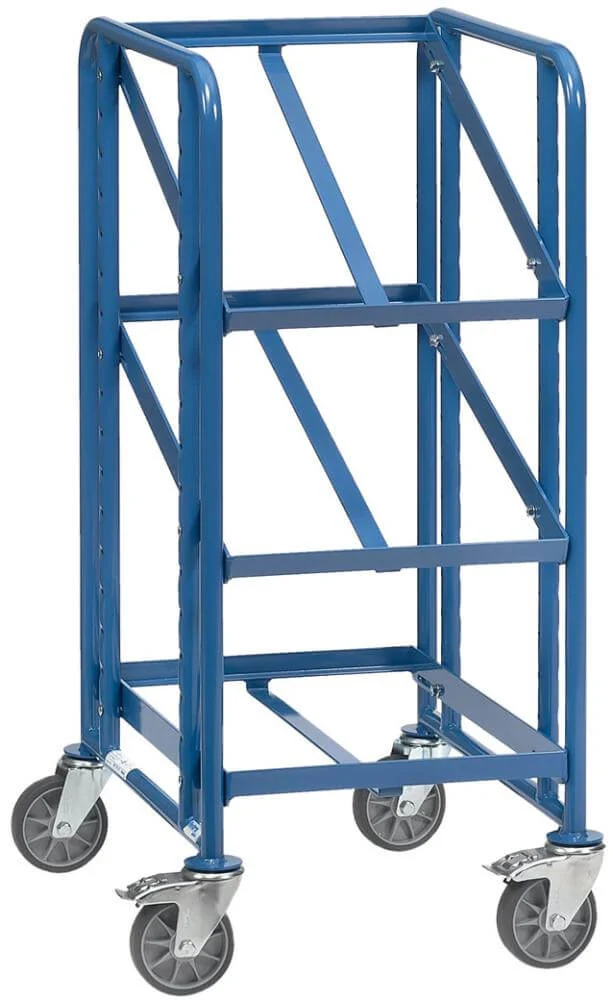 Chariot à bacs Euro FETRA, 2380 200kg 3 niveaux 605x405mm fetra