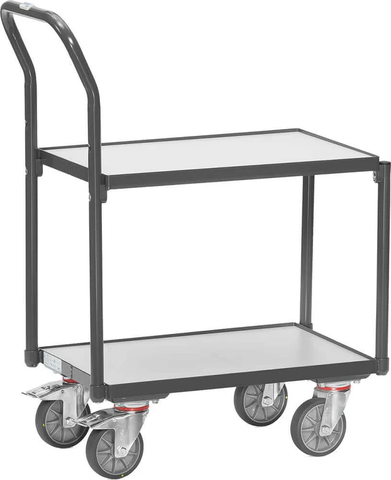 Chariot ESD FETRA, avec poignée de poussée tubulaire