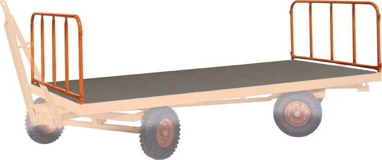 2 VARIOFIT, parois en tubes d'acier 3000x1500x750 mm VarioFit