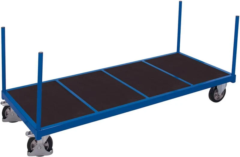 Wagon à ridelles VARIOFIT, 1200 kg 1680x805 mm plateforme en bois VarioFit