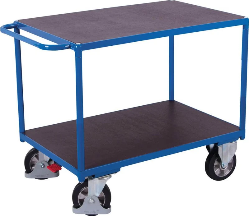 Chariot de table pour charges lourdes VARIOFIT, 2xLF surface de chargement 1995 x 800 VarioFit