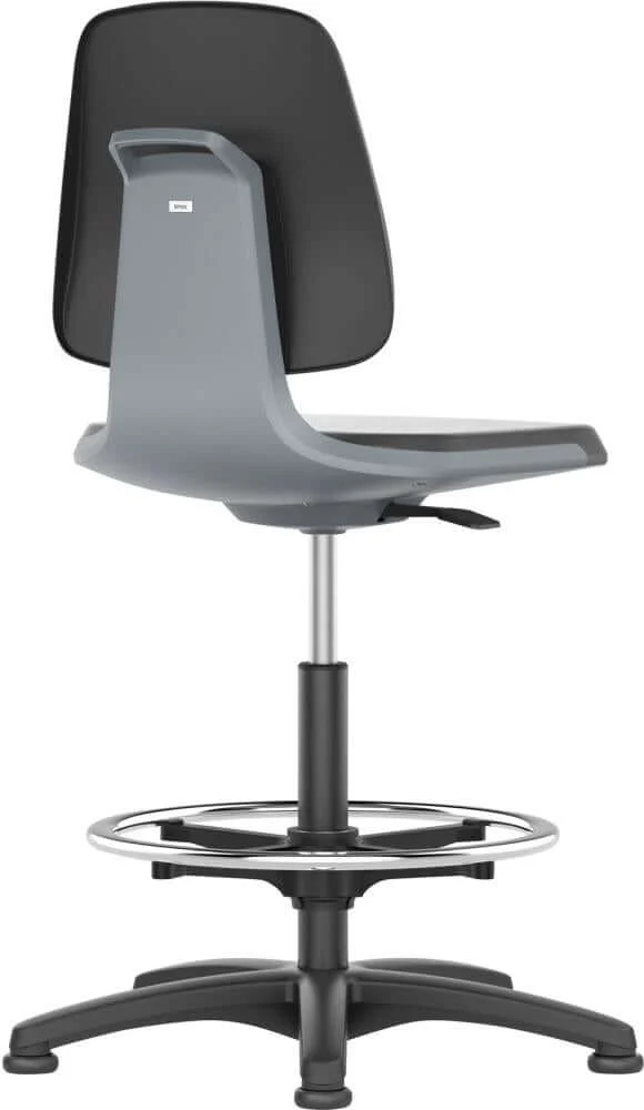 BIMOS, Bimos chaise de travail Labsit 3, PU anthracite hauteur d'assise 520-770 mm