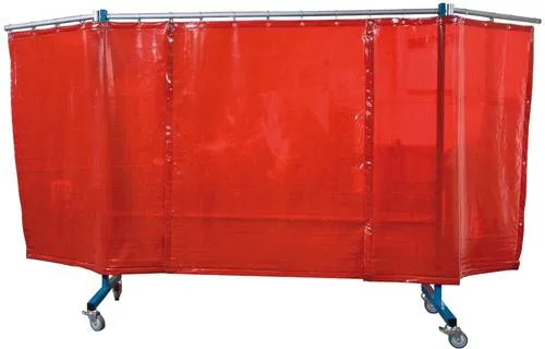 Barrière de protection NEUTRE, mobile rouge-orange SINOtec