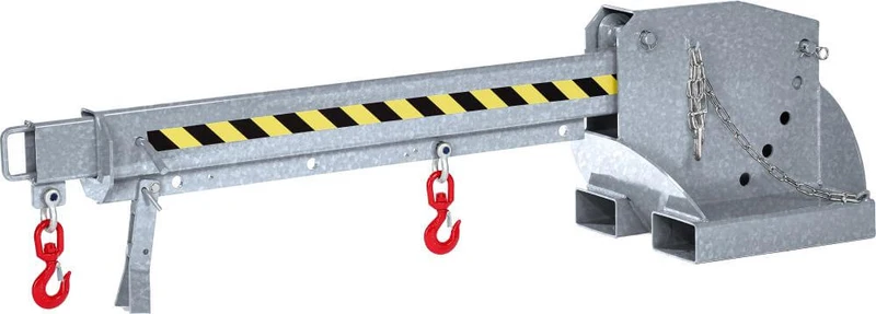 Bras de grue NEUTRAL, type RKT-3 extensible 6 fois, 3000 kg, réglable 5 fois, 2260-3760 galvanisé
