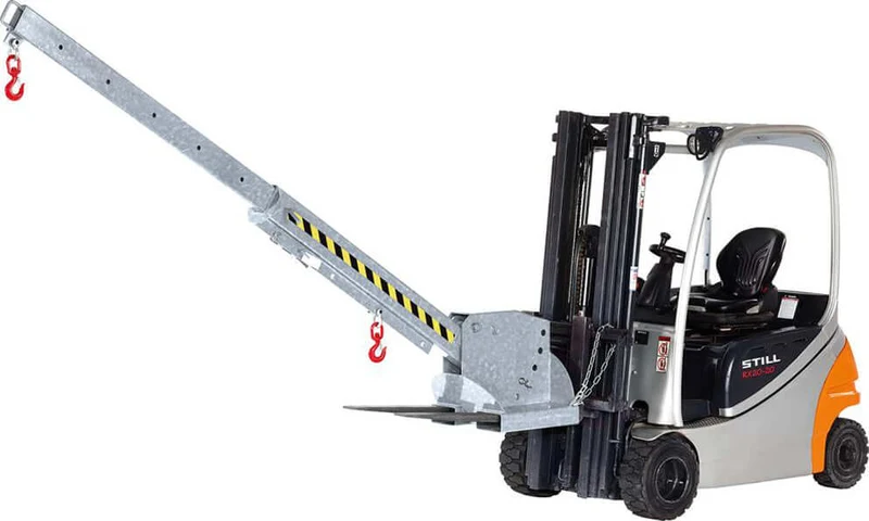 Bras de grue NEUTRAL, type RKT-5 extensible 6 fois, 5000 kg, réglable 5 fois, 2260-3760 galvanisé