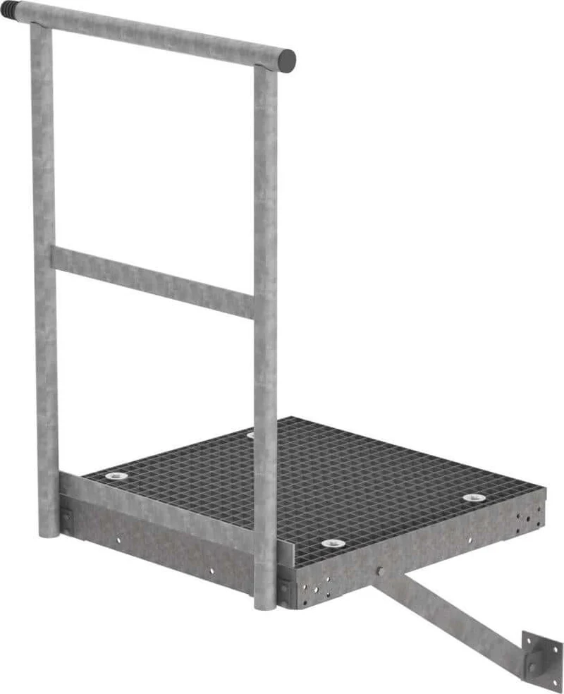 Plateforme d'extension MUNK, acier galvanisé B1000xT1000 mm GÜNZBURGER STEIGTECHNIK