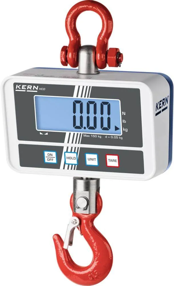 Balance à grue KERN, haute résolution jusqu'à 150 kg HCD 100K-2