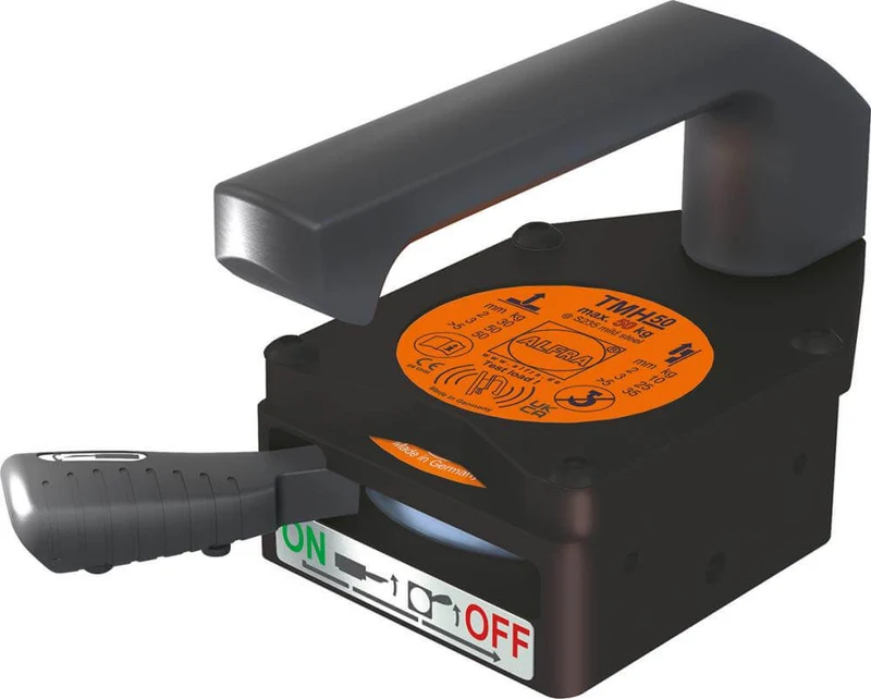 Aimant de levage NEUTRE, TMH 50, charge max. 50 kg, L 80 x P 126 x H 100 mm