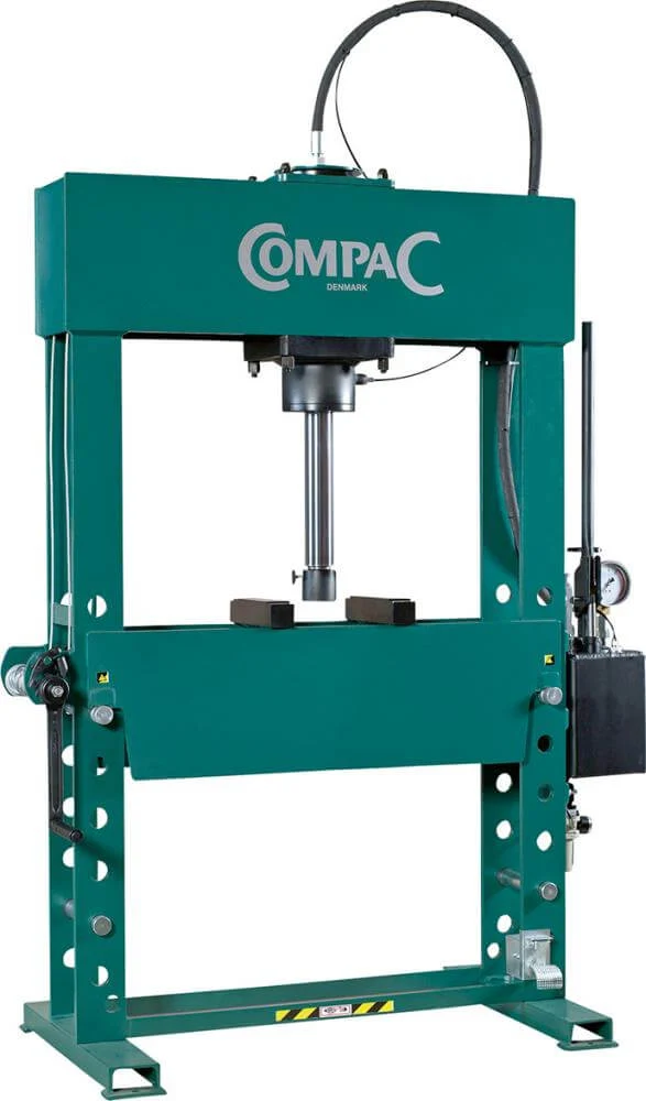 Presse d'atelier COMPAC, HP50 force de pression 50 t avec pompe manuelle