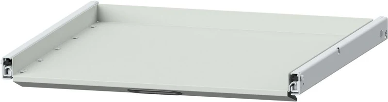 Tablette coulissante ANKE, B600xP603mm RAL 7035 Capacité de charge 200 kg
