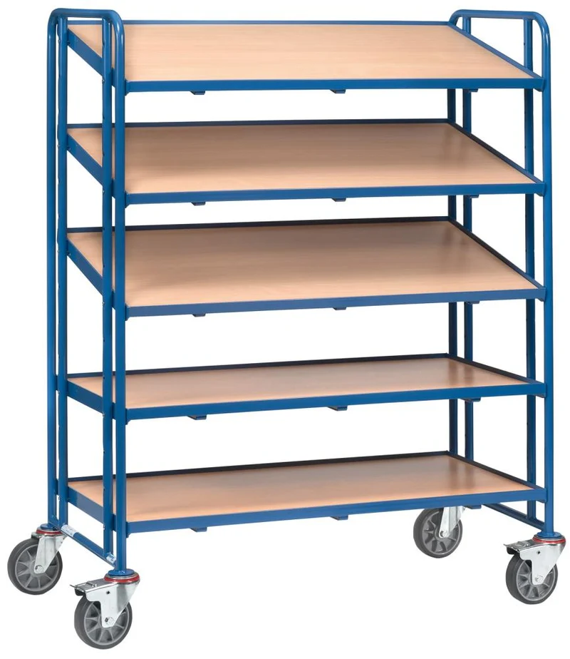 Chariot caisse euro FETRA, 1384 250kg 3Eb.1250x610mm bois Fetra