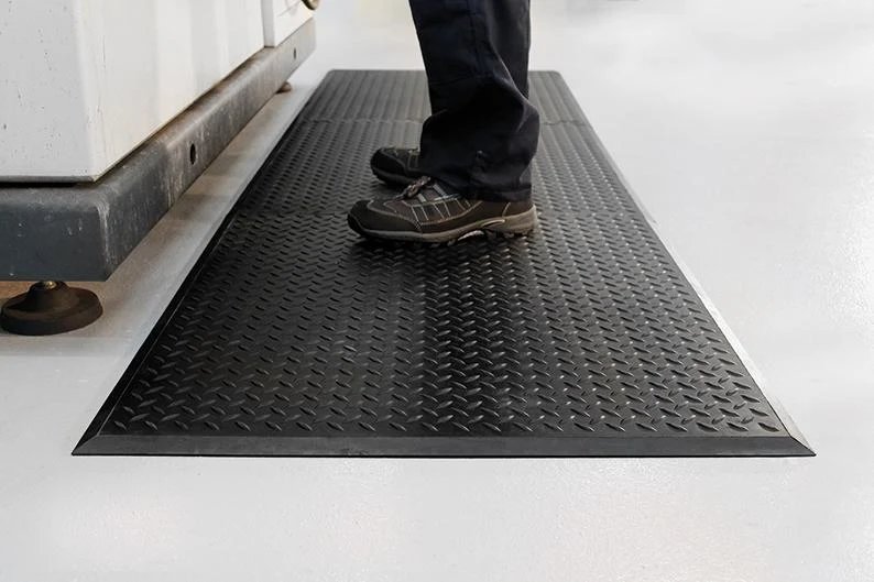 Tapis antifatigue COBA, Comfort-Lok L70xL80 cm noir