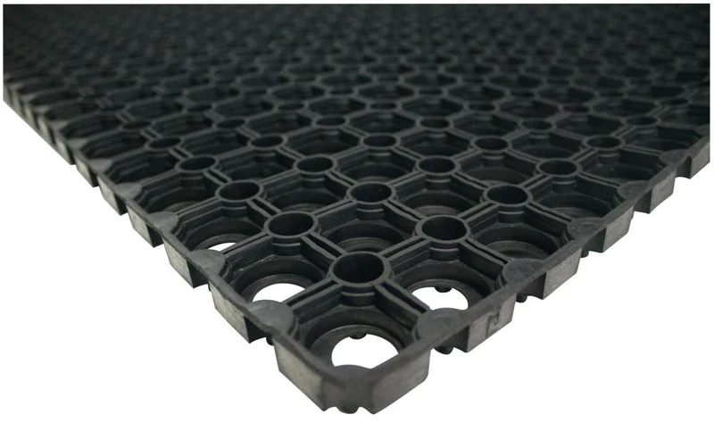Tapis en caoutchouc annulaire COBA, 0.8m x 1.2m