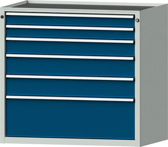Armoire à tiroirs ANKE, 3004 900x600mm, 6 SL,7035/5010