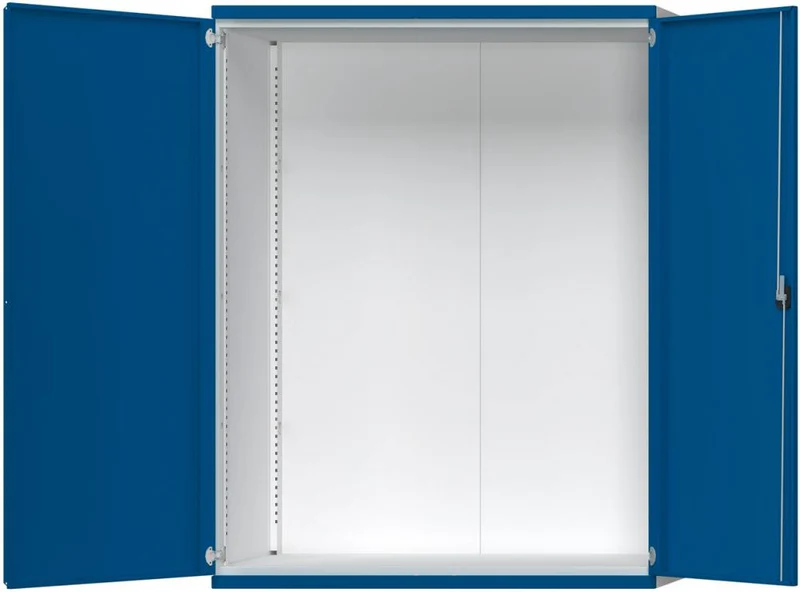 Enceinte d'armoire ANKE, L1485xP500xH1950mm RAL7035/5010 sans cloison centrale Armoire lourde