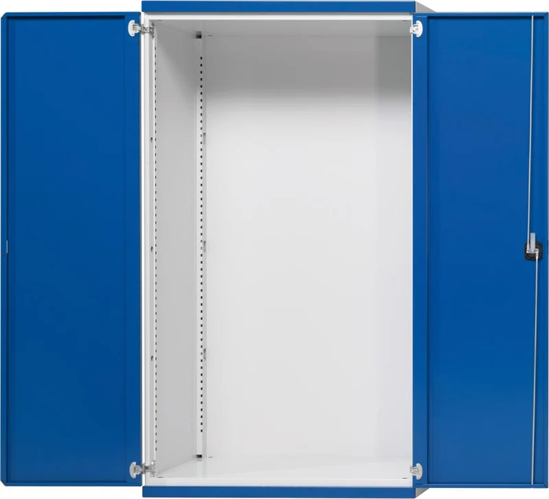 Enceinte d'armoire ANKE, L1085xP500xH1950mm RAL7035/5010 sans cloison centrale Armoire lourde