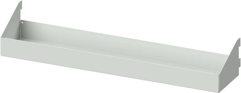 Plateau suspendu ANKE, L612xP122xH102mm RAL 7035 pour tiroir vertical