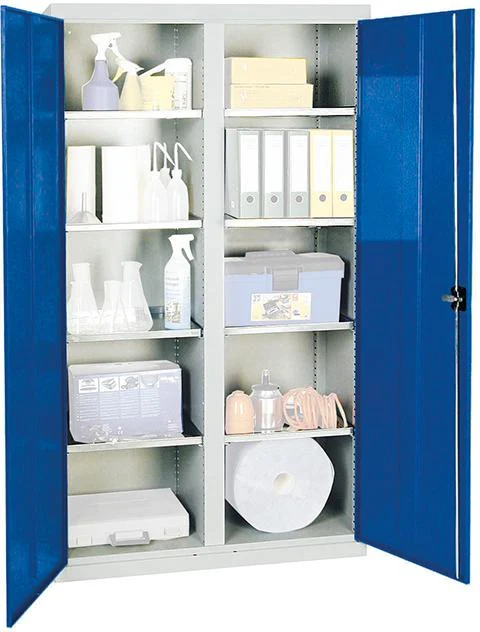 Armoire à matériaux STUMPF, 2000 1800x1000x500 gr/bl 8FB