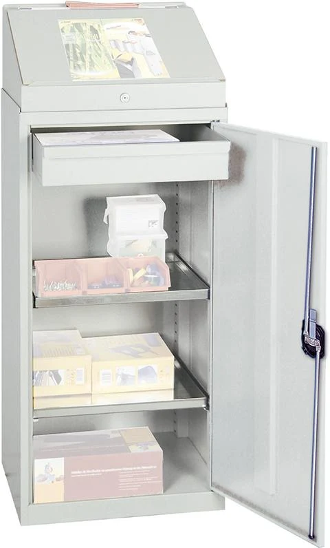 Armoire à matériel STUMPF, 2000 1210x500x500 gris / gris