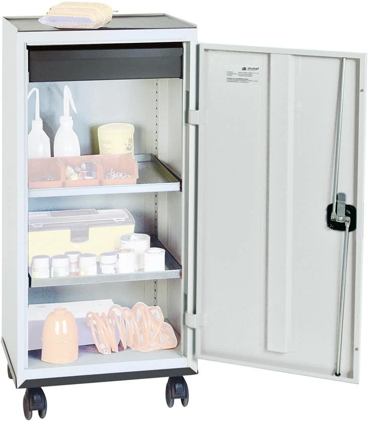 Armoire à outils STUMPF, 1 SL 2 WA1100x500x500 mm gris émoussé