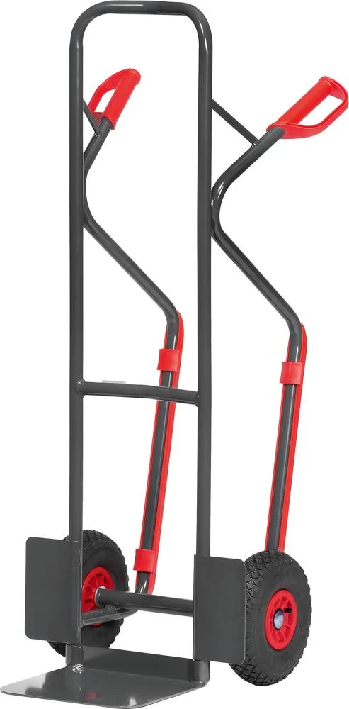 Chariot tubulaire en acier FETRA, W1330L7016300kg, pivotant, 250x320, pneumatique